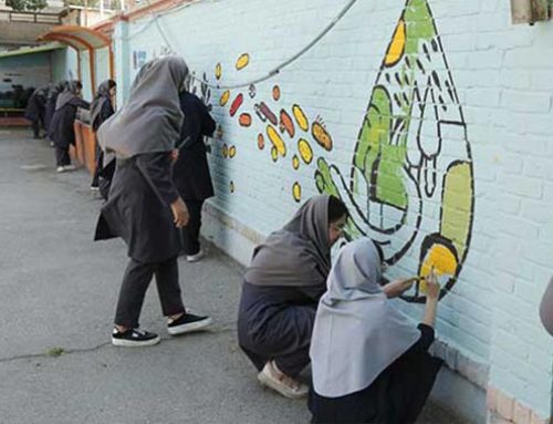 فرهنگ سازی برای نجات آب ، از حیاط مدرسه تا بطن خانواده